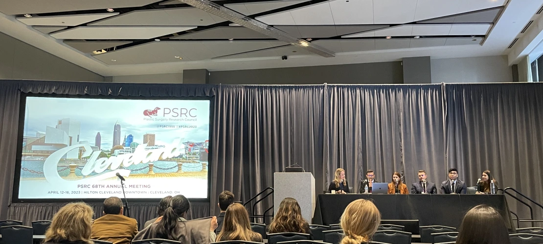 Picture of Andrew at the PSRC 